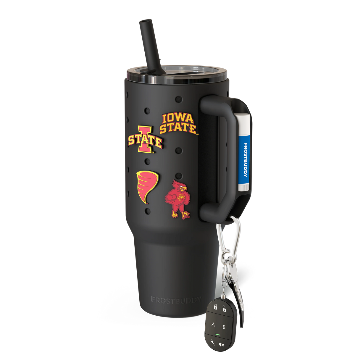 Thicc Buddy 40oz | Iowa State Cyclones | Skin + Budz Bundle image 1